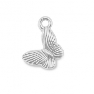Anh&auml;nger aus Stainless Steel - Rostfreiem Stahl Butterfly Silver