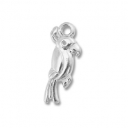 Anh&auml;nger aus Stainless Steel - Rostfreiem Stahl Parrot Silver