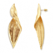 Musthave Ohrringe Leaf Gold