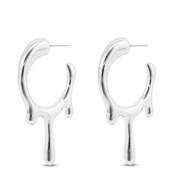 Zubeh&ouml;r Metall DQ Ohrringe Antik silber (Nickelfrei)