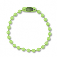 Farbiges Zubeh&ouml;r Ballchain with Clasp Green