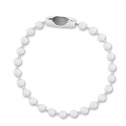 Farbiges Zubeh&ouml;r Ballchain with Clasp Light grey