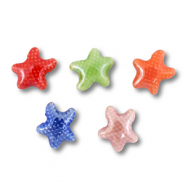 Keramik Perlen Starfish Multicolour