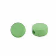Perlen Acryl Disc Green