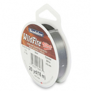Schmuck Draht Beadalon Wildfire Ultra 0.10mm Black