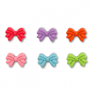 Perlen Metall Enamel Bow Multicolour