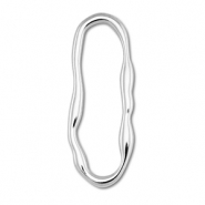 Zubeh&ouml;r aus Stainless Steel - Rostfreiem Stahl Connector Oval Silver