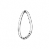 Zubeh&ouml;r aus Stainless Steel - Rostfreiem Stahl Connector Oval Silver