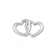Zubeh&ouml;r aus Stainless Steel - Rostfreiem Stahl Connector Heart Silver