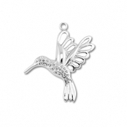 Anh&auml;nger aus Stainless Steel - Rostfreiem Stahl Hummingbird Silver