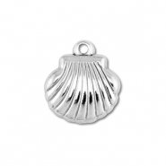 Anh&auml;nger aus Stainless Steel - Rostfreiem Stahl Shell Silver
