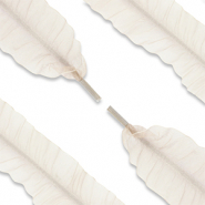 Musthave Schn&uuml;rsenkel Organza Beige
