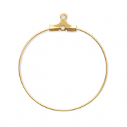 Zubeh&ouml;r aus Stainless Steel - Rostfreiem Stahl Ohrringe Creolen H&auml;nger Gold