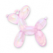 Statement-Anh&auml;nger Balloon Dog Lilac purple-AB coating
