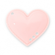 Statement-Anh&auml;nger Heart Light apricot pink