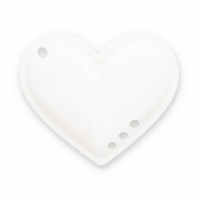 Statement-Anh&auml;nger Heart White