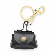 Schl&uuml;sselanh&auml;nger Handbag Black-gold