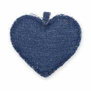 Statement-Anh&auml;nger Heart Denim blue