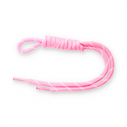 Schl&uuml;sselanh&auml;nger Paracord Pink-white
