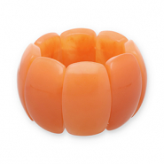 Armb&auml;nder aus Resin Flame orange