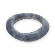 Armb&auml;nder Bangle aus Resin Blue grey