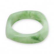 Armb&auml;nder Bangle aus Resin Green