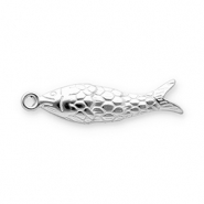 Anh&auml;nger aus Stainless Steel - Rostfreiem Stahl Fish Silver
