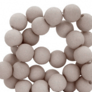 6 mm Perlen aus Acryl Shoreline grey