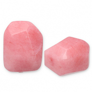Perlen Naturstein Achat Pink