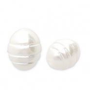 Perlenimitate Rice White