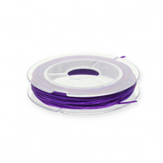 Schmuckdraht Elastik 0.8mm Purple