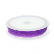 Schmuckdraht Elastik 0.8mm Purple