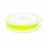 Schmuckdraht Elastik 0.8mm Neon yellow