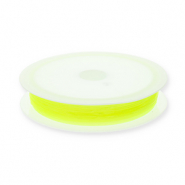Schmuckdraht Elastik 0.5mm Neon yellow