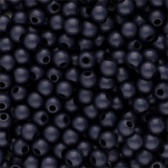 4 mm Perlen aus Acryl Shiny Anthracite