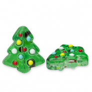 Glas Perlen Christmas Tree Green-multicolour