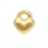 Anh&auml;nger aus Stainless Steel - Rostfreiem Stahl Heart Gold