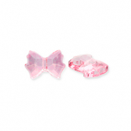 Facetten Perlen Fashion Bow Pink