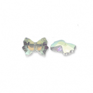 Facetten Perlen Fashion Bow Transparent-AB coating