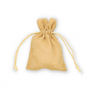Schmuck Beutel with Glitter Gold