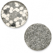 12 mm flach Polaris Elements Cabochon Helios Beige