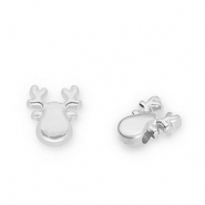 Perle Metall DQ Reindeer Antik silber (Nickelfrei)