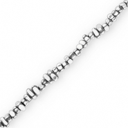 Perlen aus H&auml;matit Silver