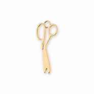 Anh&auml;nger Metall Scissors Gold