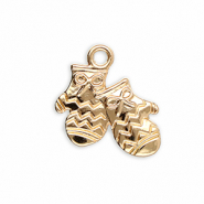 Anh&auml;nger Metall Gloves Gold