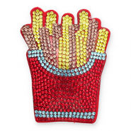 Statement hangers mit Strass Fries Red-yellow-turquoise-rose gold