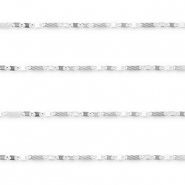 Zubeh&ouml;r aus Stainless Steel - Rostfreiem Stahl Gliederkette Figaro Link Silver