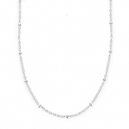 BY31&reg; Gliederkette aus Stainless Steel - Rostfreiem Stahl with Spheres Silver