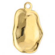 Anh&auml;nger aus Stainless Steel - Rostfreiem Stahl Irregular Gold