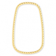 Zubeh&ouml;r aus Stainless Steel - Rostfreiem Stahl Zwischenst&uuml;ck Rectangle Gold